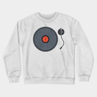 Vinyl Crewneck Sweatshirt